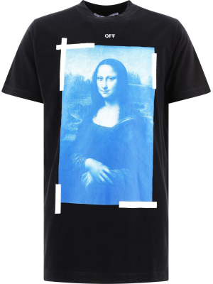 Off-white Monalisa Print T-shirt