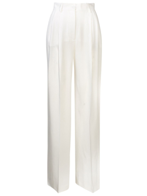 Alberta Ferretti Wide-leg Pleated Pants