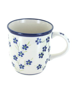 Blue Rose Polish Pottery Willow Coffee Mug