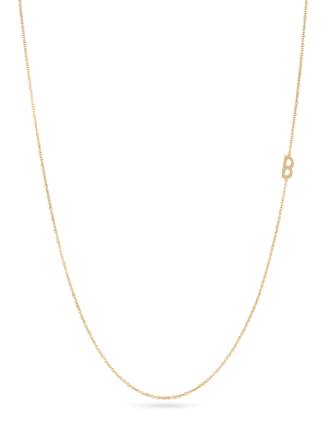 Asymmetric Initial Necklace