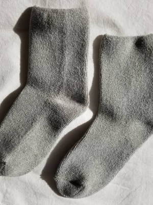 Cloud Socks In Heather Grey