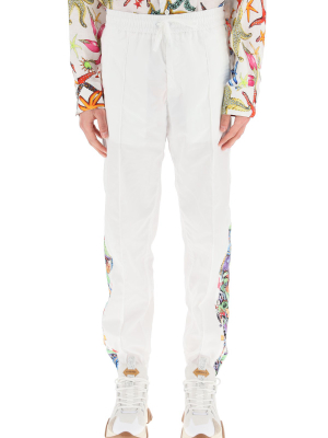 Versace Graphic Print Track Pants