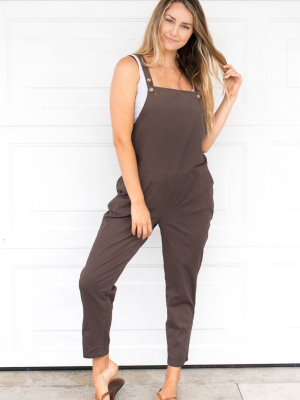 The Lyndsey Overalls - Brown