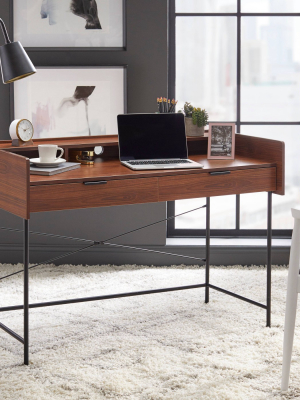 Essex Desk Walnut - Buylateral