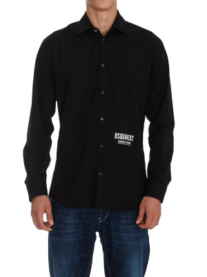 Dsquared2 Logo Printed Shirt