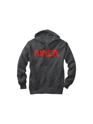 Men's Nasa Classic Logo Pull Over Hoodie