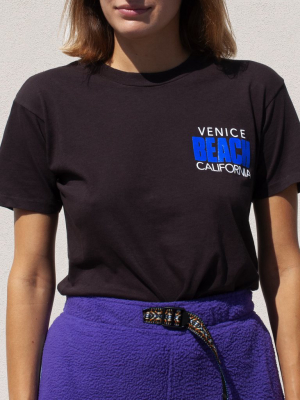 Vintage Venice Beach Tee - Black