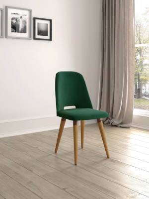 Selina Accent Chair Green - Manhattan Comfort