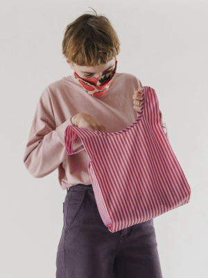 Baby Baggu - Cerise Stripe