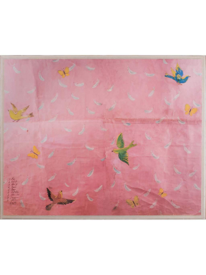 Paule Marrot Feathers By Natural Curiosities Framed