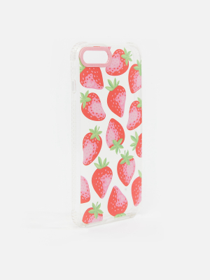 **strawberry Case - Iphone 7 Plus / 8 Plus By Skinnydip