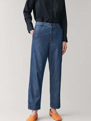 Denim Chino Pants