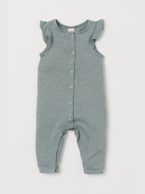 Slub Jersey Romper Suit