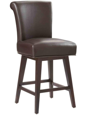 Hamlet Swivel Counter Stool, Brown