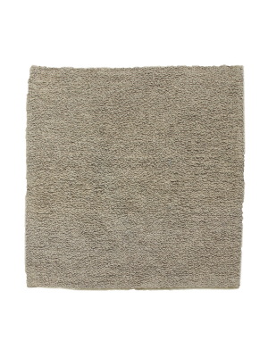 Lakeside Reversible Cotton Bathroom Rug For The Shower And Bathtub - 22"