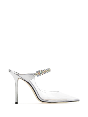 Jimmy Choo Bing 100 Plexi Mules