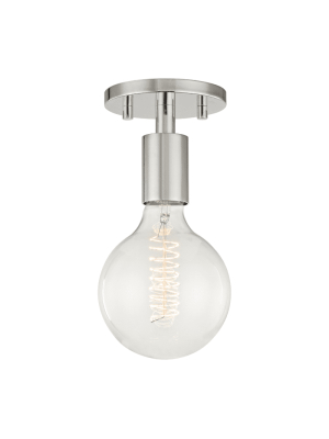 Ava 1 Light Semi Flush