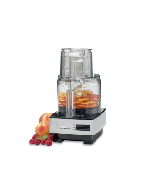 Cuisinart Dfp-7bcy 7-cup Food Processor With Detachable Stainless Steel Blades And 600 Watt Motor For Whole Fruits And Vegetables