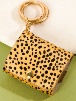 Animal Print Calf Hair Airpod Pro Case