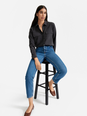 The Washable Silk Relaxed Shirt