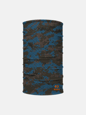 Combat Camo Blue Neck Gaiter