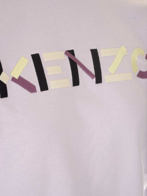 Kenzo Logo Embroidered Sweatshirt