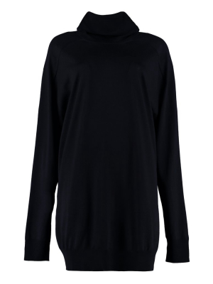 Maison Margiela Oversized Roll Neck Knitted Jumper