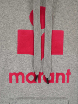 Isabel Marant Étoile Logo Flocked Hoodie