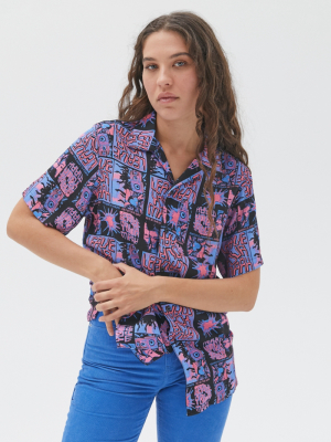 Hot Lava Leave Your Mark Button-down Shirt