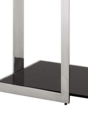 Eichholtz Serenity Console Table - Silver & Black