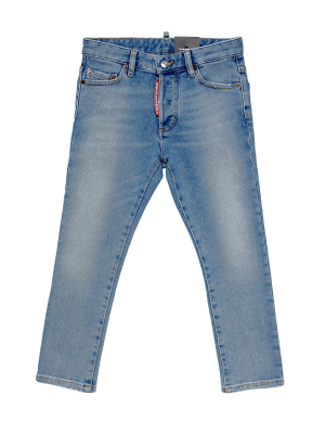 Dsquared2 Kids Straight Fit Jeans