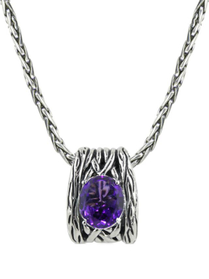 Effy 925 Lagoon Amethyst Pendant, 4.09 Tcw