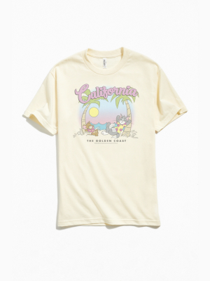 Tom And Jerry Golden Coast Tee