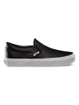 Classic Perforated Leather Slip On