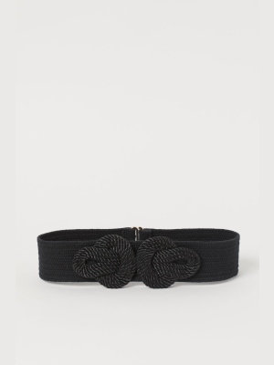 Rope-detail Waist Belt