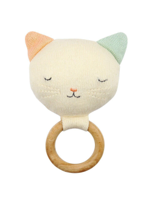 Meri Meri Cat Baby Rattle