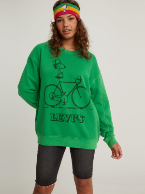 Levi's® X Peanuts Relaxed Oversized Crewneck Sweatshirt