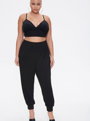 Plus Size Billowy Joggers