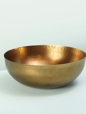 Cobbled Antique Bronze Bowl In Various Sizes