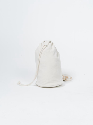 Minimal Thrills Drawstring Bag - Unbleached