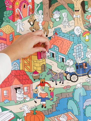Giant Coloring Poster Fantastic