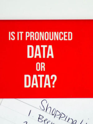 Is It Pronounced Data Or Data? ... Magnet.