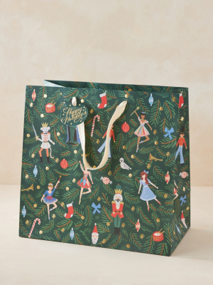 Rifle Paper Co. Nutcracker Holiday Gift Bag