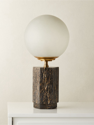 Charade Marble Globe Table Lamp