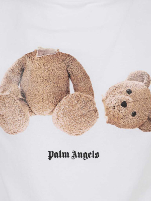 Palm Angels Logo Printed Crewneck T-shirt