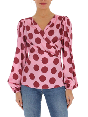 Dolce & Gabbana Polka Dots Blouse