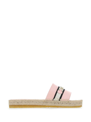 Salvatore Ferragamo Horse Bit Espadrille Sandals