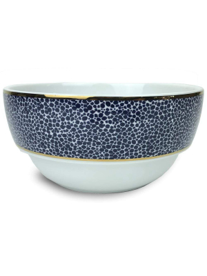 Michael Wainwright Panthera Indigo Dinner Bowl