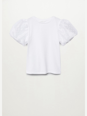 Puffed Sleeves T-shirt