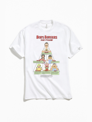 Bob's Burgers Food Pyramid Tee